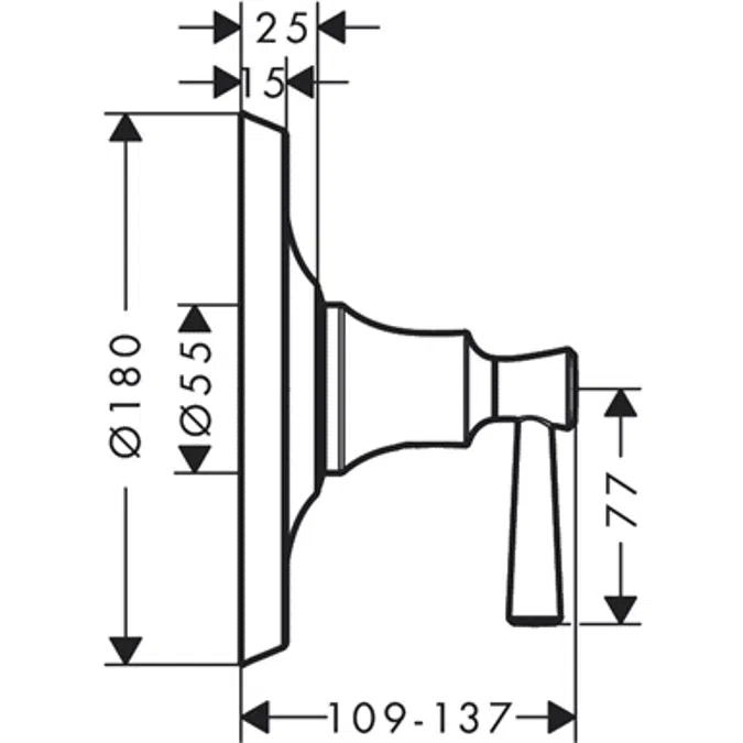 04779000 Joleena Pressure Balance Trim