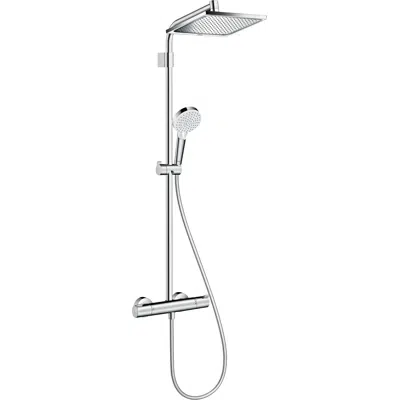 Crometta E Showerpipe 240 with thermostat Varia için görüntü