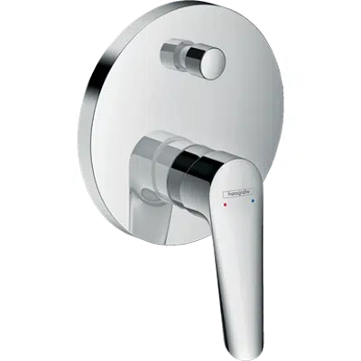 画像 Logis E Single lever bath mixer for concealed installation