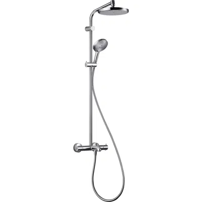 Croma Showerpipe 220 1jet EcoSmart 9 l/min with bath thermostat OCJ