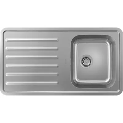 Image for Built-in sink 340/400 with drainboard