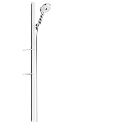Raindance Select S Shower set 120 3jet EcoSmart 9 l/min with shower bar 150 cm and soap dishes
