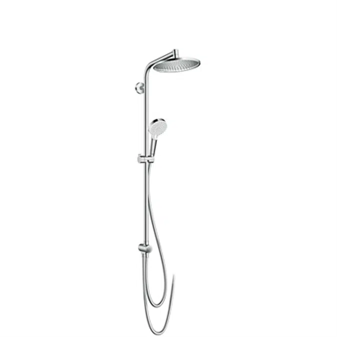 Crometta S Showerpipe 240 1jet EcoSmart 9 l/min Reno