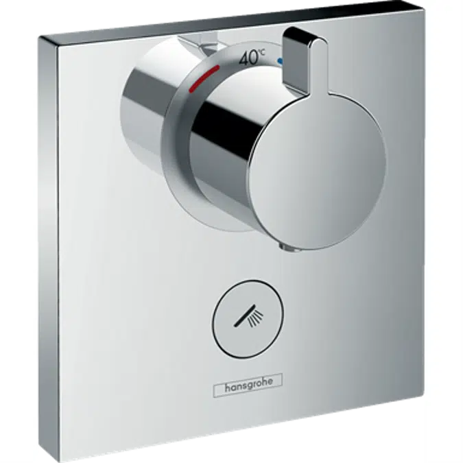 ShowerSelect Thermostat HighFlow Unterputz für 1 Verbraucher und einen zusätzlichen Abgang 15761000