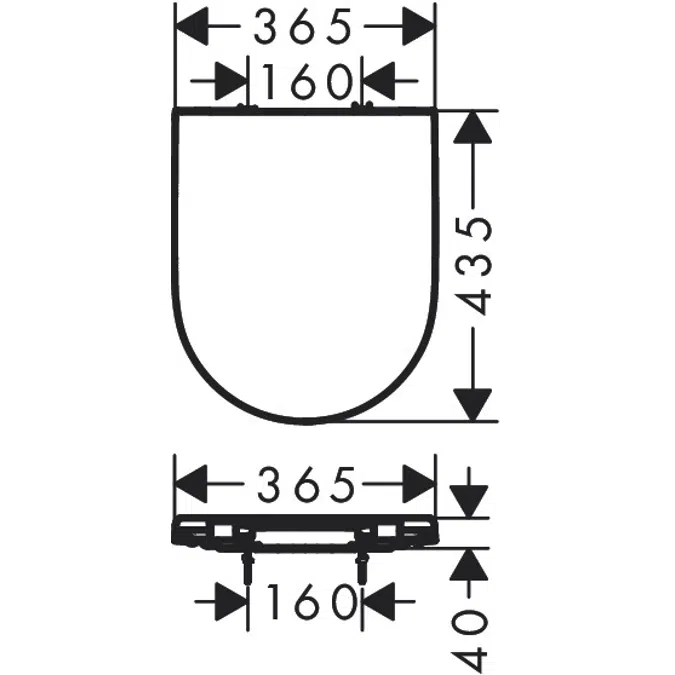 60111XXX GladeLake S WC seat and cover