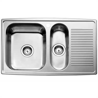 Image for INTRA Horizon kitchen sink HZ815SHL, incl waste & water trap