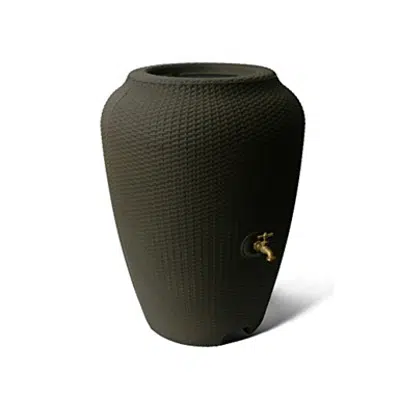 Image for Algreen 50 Gallon Wicker Rain Barrel