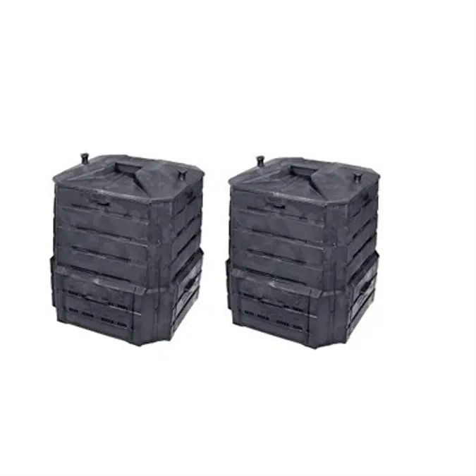 Algreen Soil Saver Classic Compost Bin (2 Pack)