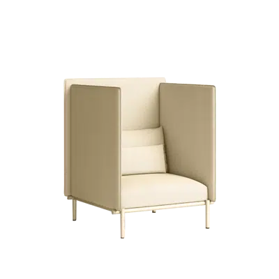 Akunok acoustic sofa, 1-seater图像
