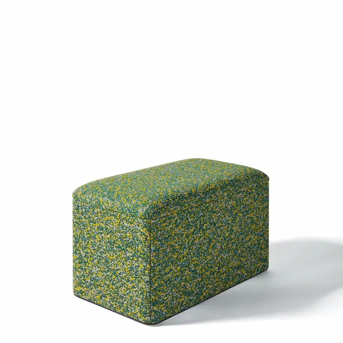 dB rectangular seating pouffe