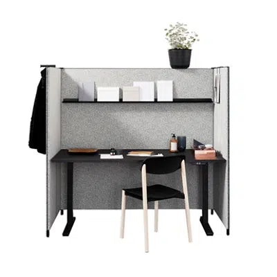 bild för dB H-cubicle, desk size: 1800x800