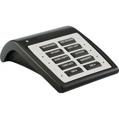 изображение для HTT-B10EX-B-T - Wireless Tabletop Keypad w/infiNET EX®, black textured