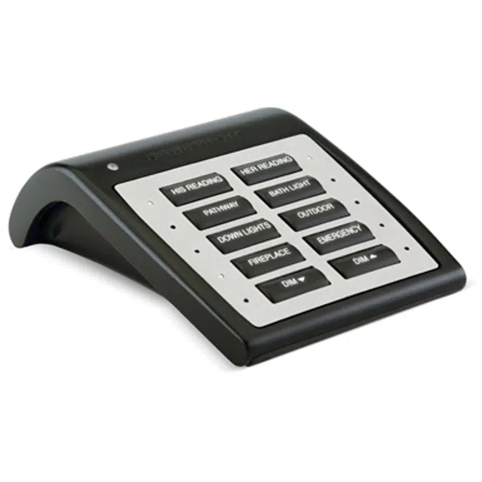 HTT-B10EX-B-T - Wireless Tabletop Keypad w/infiNET EX®, black textured