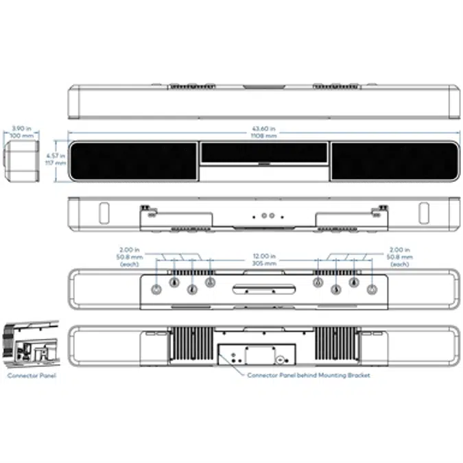 UC-SB1-CAM - UC Video Conference Smart Soundbar