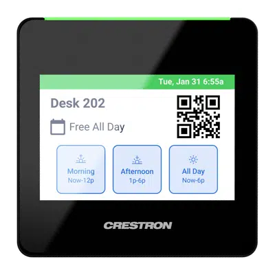 รูปภาพสำหรับ TSS-470E-B-T - 3.5 in. Desk Scheduling Touch Screen