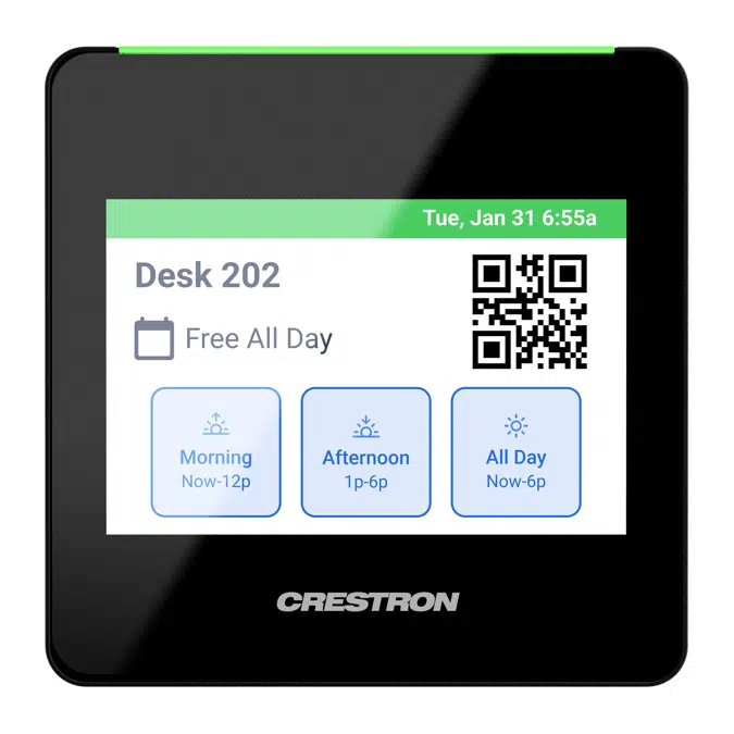 TSS-470E-B-T - 3.5 in. Desk Scheduling Touch Screen