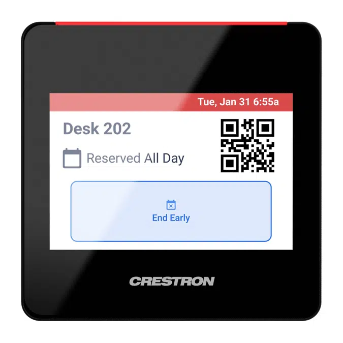 TSS-470E-B-T - 3.5 in. Desk Scheduling Touch Screen