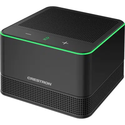 UC-AUDIO-POD - Crestron Flex Pod Wireless Speaker and Microphone, Black图像