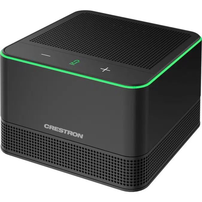 UC-AUDIO-POD - Crestron Flex Pod Wireless Speaker and Microphone, Black