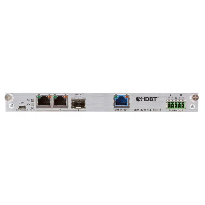 DM-NVX-E760C - DM NVX® 4K60 4:4:4 HDR Network AV Encoder Card with DM® Input
