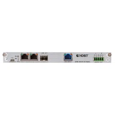 Image for DM-NVX-E760C - DM NVX® 4K60 4:4:4 HDR Network AV Encoder Card with DM® Input