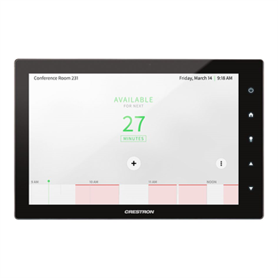 Image for TSS-10-B/W-S - 10” Room Scheduling Touch Screen