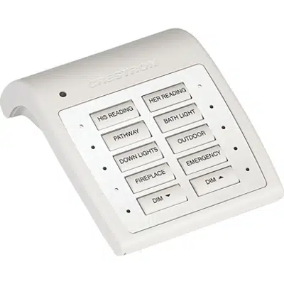 Image for HTT-B10EX-W-T - Wireless Tabletop Keypad w/infiNET EX®, white textured