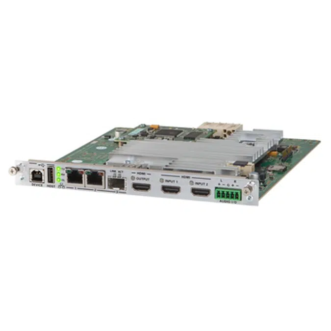 DM-NVX-351C - DigitalMedia™ 4K60 4:4:4 HDR Network AV Encoder/Decoder Card w/Downmixing