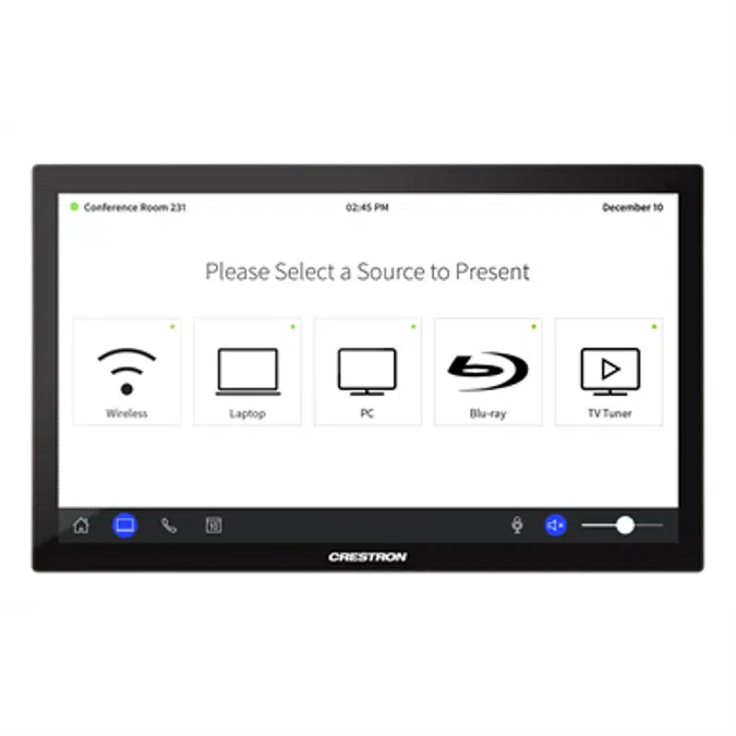 TSD-2220 - Touch Screen User Interface