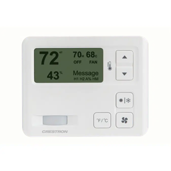 CHV-TSTAT-FCU-PIR-10 - 0-10V Heating/Cooling Fan-Coil Thermostat
