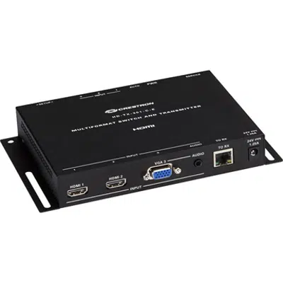 Image for HD-TX-301-C-E - DM Lite – HDMI® over CATx Transmitter & 3x1 Auto-Switcher w/2x HDMI plus VGA & Analog Audio, Surface Mount