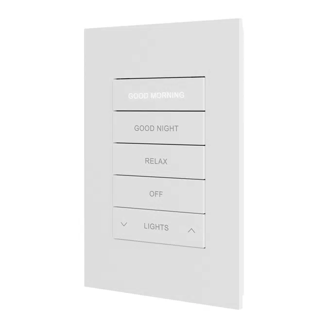 HZ2-KPEX - Horizon® 2 In-Wall Keypad with infiNET EX® Wireless Communication, 120 VAC