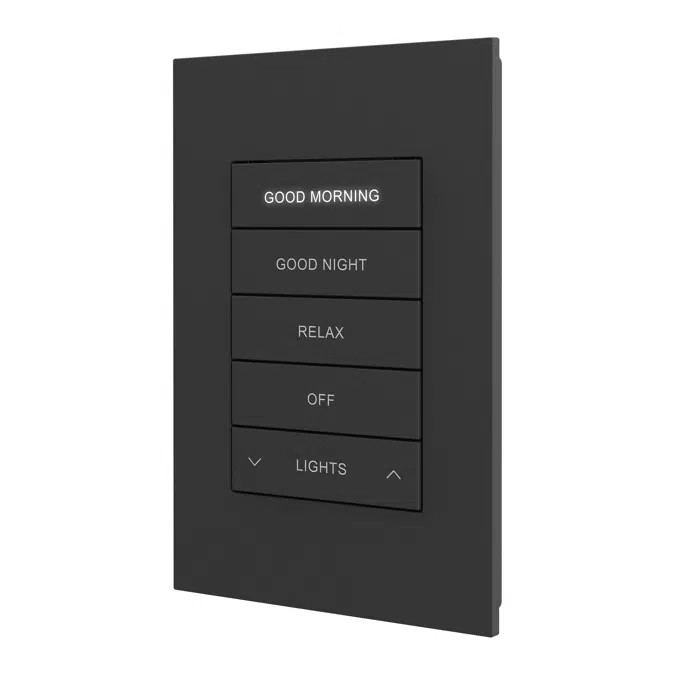 HZ2-KPEX - Horizon® 2 In-Wall Keypad with infiNET EX® Wireless Communication, 120 VAC