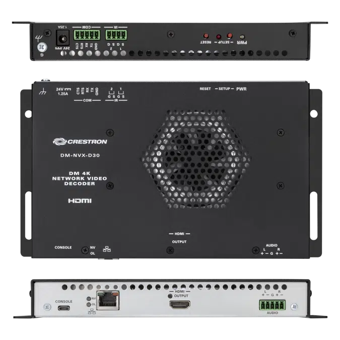 DM-NVX-D30 - DM NVX® 4K60 4:4:4 HDR Network AV Decoder