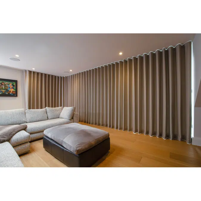 TrackTrim Click to Recess Curtain Tracks