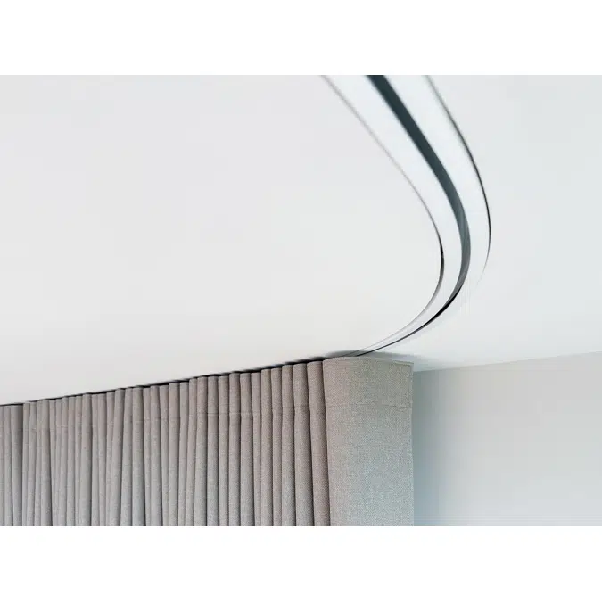 TrackTrim Click to Recess Curtain Tracks