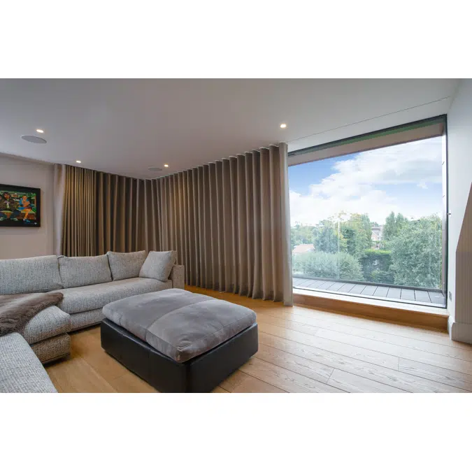 TrackTrim Click to Recess Curtain Tracks
