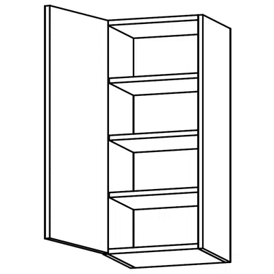 รูปภาพสำหรับ SO- Wall unit with three shelves