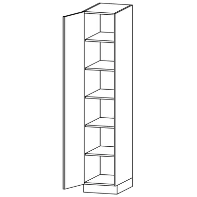 รูปภาพสำหรับ LH- Tall unit with five shelves D32,40,50,58