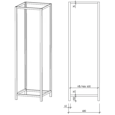 obraz dla Kitchen Module stand MSTH