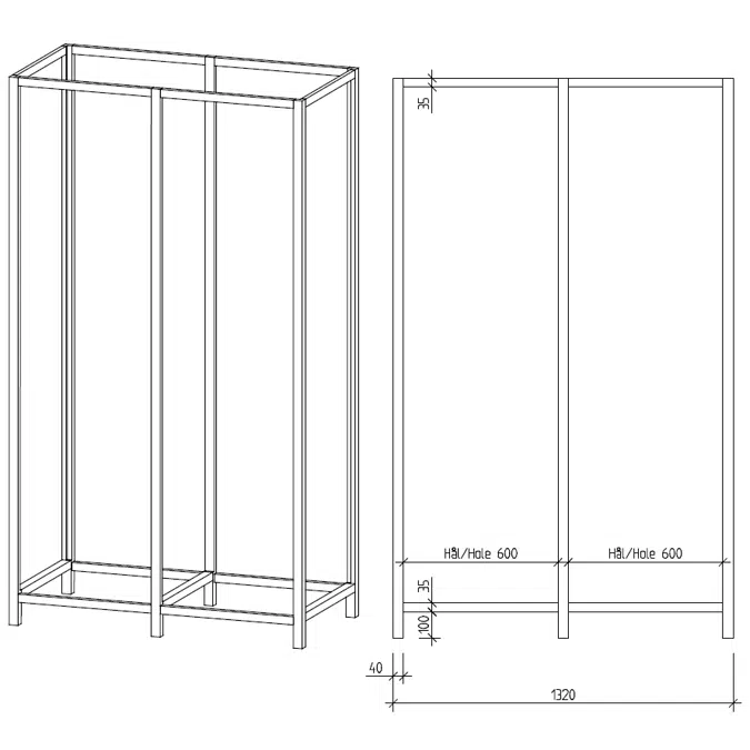 Kitchen Module stand MSTH