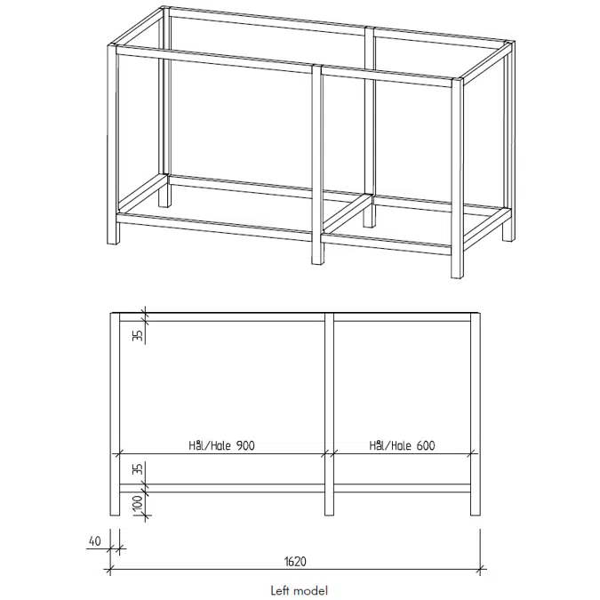 Kitchen Module stand MSTU-2