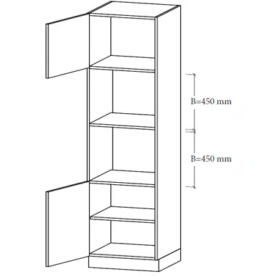 obraz dla Kitchen Module tall unit M-LMM1-60