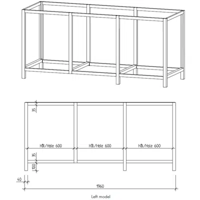 obraz dla Kitchen Module stand MSTU-3