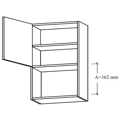 รูปภาพสำหรับ SOM- Wall unit for integrated microwave oven