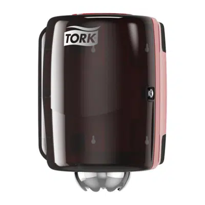 画像 Tork Centrefeed Dispenser Red/Black