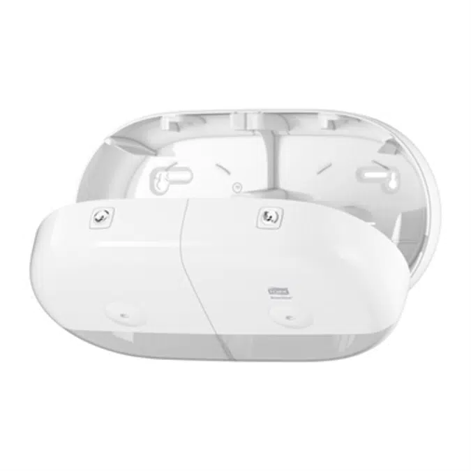 Tork SmartOne Twin Mini Toilet Roll Dispenser 