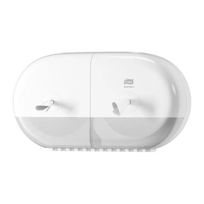 Tork SmartOne Twin Mini Toilet Roll Dispenser 