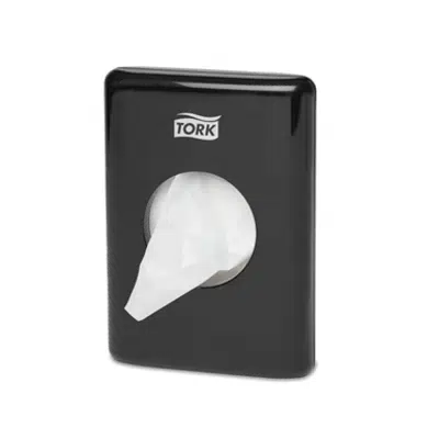 Sanitary Towel Bag Dispenser, Black图像