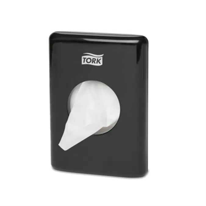 Sanitary Towel Bag Dispenser, Black